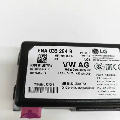 Second-hand car spare part bluetooth module for skoda superb iii 3v3 (2015-..) hatchback oem iam references 5na035284b  
