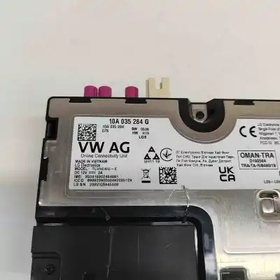 Peça sobressalente para automóvel em segunda mão módulo bluetooth por volkswagen id.4 e21 (2020-..) off-road referências oem iam 10a035284g,10a035284  