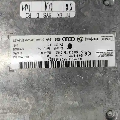 Second-hand car spare part bluetooth module for audi a8 d3 4e2, 4e8 (2002-2010) oem iam references 4e0862335,4e0910336c  