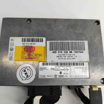 Автозапчасти б/у модуль bluetooth за audi a8 d3 4e2, 4e8 (2002-2010) ссылки oem iam 4e0910336mx,4e0862335  