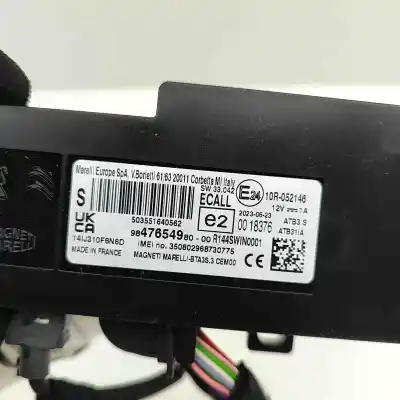 Pezzo di ricambio per auto di seconda mano modulo bluetooth per opel mokka (2020-..) off-road riferimenti oem iam 9847654980  