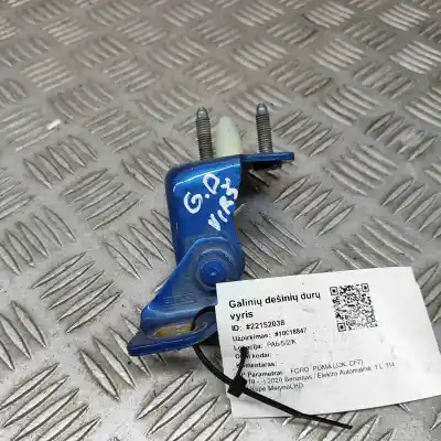 Peça sobressalente para automóvel em segunda mão dobradiça da porta traseira direita por ford puma j2k, cf7 (2019-..) coupe referências oem iam h6bb-a2680-ab  