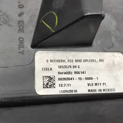 Second-hand car spare part right headlight for tesla model s (2012-..) hatchback oem iam references 1053579-00-c  