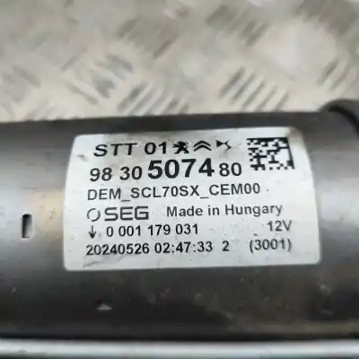 Pezzo di ricambio per auto di seconda mano motorino di avviamento per opel mokka (2020-..) off-road riferimenti oem iam 9830507480  