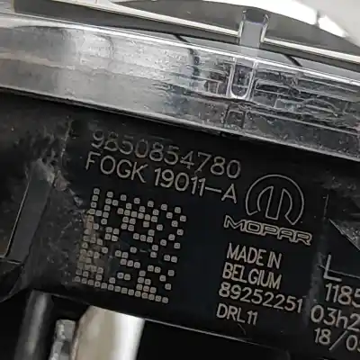 Pezzo di ricambio per auto di seconda mano fendinebbia sinistra per opel mokka (2020-..) off-road riferimenti oem iam 9850854780  