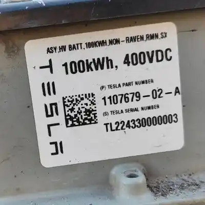 Pezzo di ricambio per auto di seconda mano batteria per tesla model s (2012-..) hatchback riferimenti oem iam 1082399-00-a,1032635-00-i,1107679-02-a  