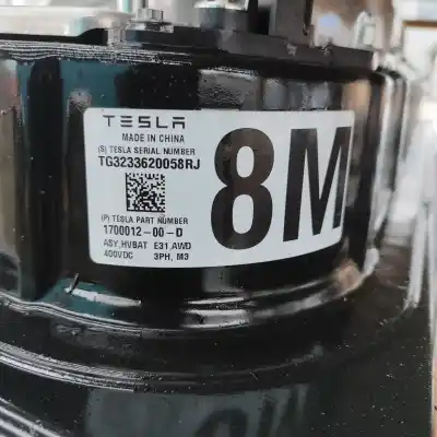 Pezzo di ricambio per auto di seconda mano batteria per tesla model 3 (2018-..) riferimenti oem iam 1700012-00-d  