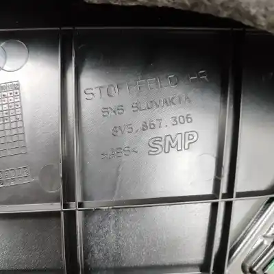 Автозапчастина б/у обликка задніх правіх дверей для audi a3 limousine 8vs, 8vm (2013-2020) посилання на oem iam 8v5867306  