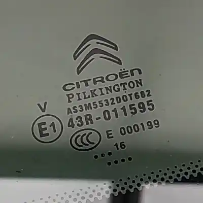 Peça sobressalente para automóvel em segunda mão vidro da porta traseira direita por citroen c4 cactus (2014-..) hatchback referências oem iam 9827623780  