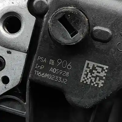 Peça sobressalente para automóvel em segunda mão fechadura da porta traseira esquerda por citroen c4 cactus (2014-..) hatchback referências oem iam 9801690680,psa016906  