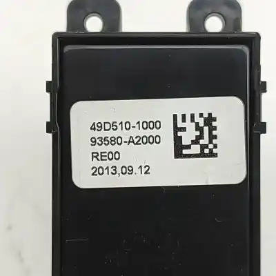 Peça sobressalente para automóvel em segunda mão botão / interruptor elevador vidro dianteiro esquerdo por kia cee\´d jd (2012-2018) referências oem iam 93580-a2000,49d510-1000  