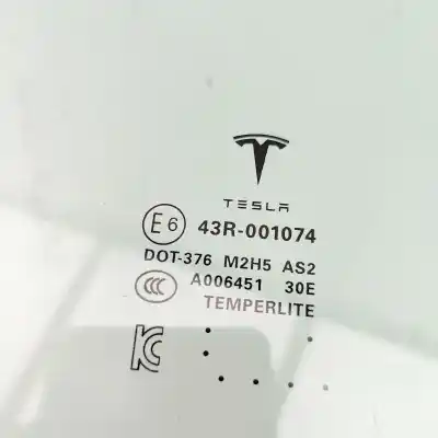 Pezzo di ricambio per auto di seconda mano vetro porta anteriore destro per tesla model s (2012-..) hatchback riferimenti oem iam 6006647-00-e  