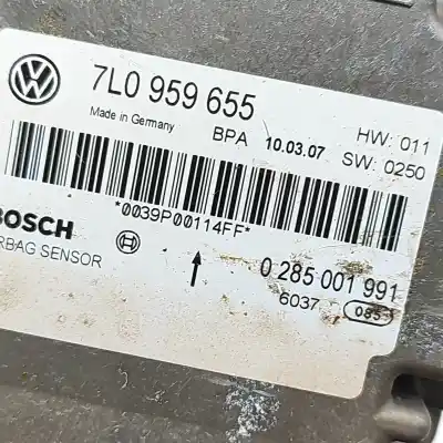 Автозапчастина б/у блок управління подушками безпеки для porsche cayenne 9pa (2002-2010) посилання на oem iam 7l0959655,0285001991  