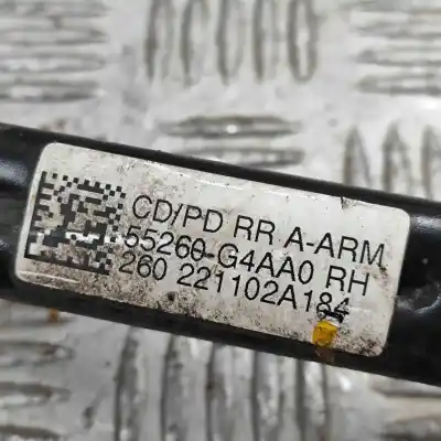 Peça sobressalente para automóvel em segunda mão braço de suspensão traseiro inferior direito por kia cee\´d hatchback cd (2021-..) hatchback referências oem iam 55260-g4aa0  