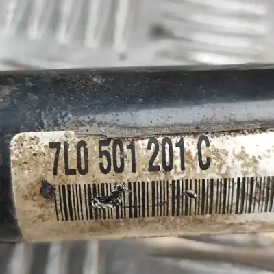 Second-hand car spare part rear left transmission for porsche cayenne 9pa (2002-2010) oem iam references 7l0501201c  