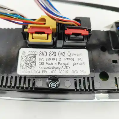 Pezzo di ricambio per auto di seconda mano unità di aria condizionata per audi a3 limousine 8vs, 8vm (2013-2020) riferimenti oem iam 8v0820043q  