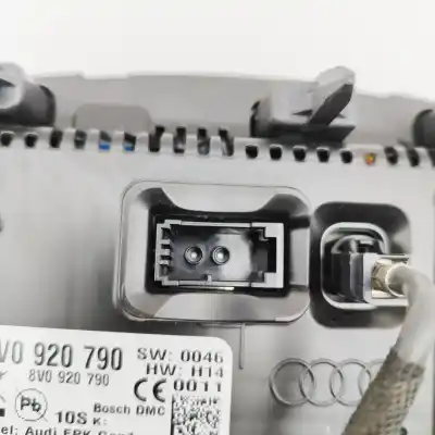 Автозапчастина б/у лічик километрів годинин для audi a3 limousine 8vs, 8vm (2013-2020) посилання на oem iam 8v0920790,0263742041  