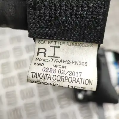 Pezzo di ricambio per auto di seconda mano cintura di sicurezza anteriore destra per mitsubishi outlander iii gg_w, gf_w, zj (2012-..) off-road riferimenti oem iam 7000d536xa,tk-ah2-en305  