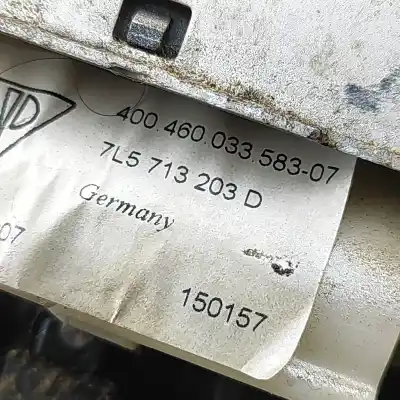 Peça sobressalente para automóvel em segunda mão ligação da caixa de velocidades por porsche cayenne 9pa (2002-2010) referências oem iam 7l5713025h,7l5713203d  