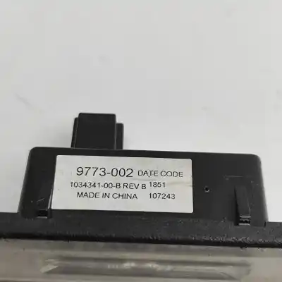 Second-hand car spare part licence plate light for tesla model s (2012-..) hatchback oem iam references 1034341-00-b  