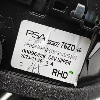 Автозапчастина б/у електричний вентилятор кондиционера для opel mokka (2020-..) off-road посилання на oem iam 98362776zd  