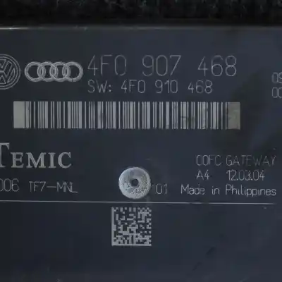Second-hand car spare part gateway control unit for audi a6 4f2, c6 (2004-2011) oem iam references 4f0907468,4f0910468  