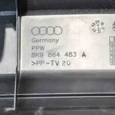 Second-hand car spare part trunk lock trim for audi a4 8k2, b8 (2007-2015) oem iam references 8k9864483a  