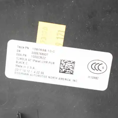 Pezzo di ricambio per auto di seconda mano pannello per tesla model s (2012-..) hatchback riferimenti oem iam 1060697-10-c,1060695-10-d,1050598-10-c  