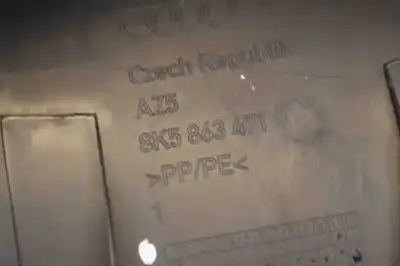 Peça sobressalente para automóvel em segunda mão acabamento fechadura da bagageira por audi a4 8k2, b8 (2007-2015) referências oem iam 8k5863471  