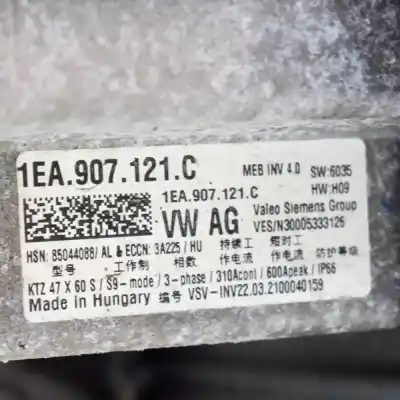 Peça sobressalente para automóvel em segunda mão motor completo por volkswagen id.4 e21 (2020-..) off-road referências oem iam 1ea907121c  
