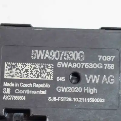 Автозапчастина б/у блок керування шлюзом для skoda octavia iv nx3, nn3 (2020-..) sedan посилання на oem iam 5wa907530g,a2c77859304  