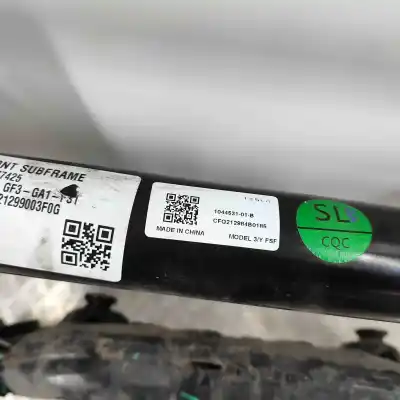 Peça sobressalente para automóvel em segunda mão subchassis dianteiro por tesla model 3 (2018-..) sedan referências oem iam 1044531-01-b  