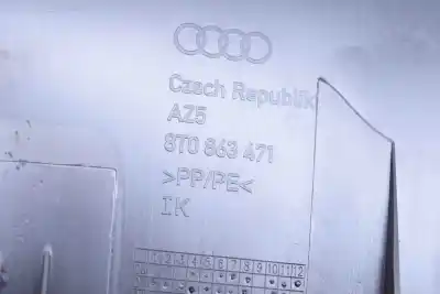 Peça sobressalente para automóvel em segunda mão acabamento fechadura da bagageira por audi a5 cabrio 8f7 (2009-2016) referências oem iam 8t0863471  