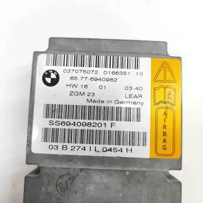 Peça sobressalente para automóvel em segunda mão unidade de controlo gateway por bmw 7 e65, e66, e67 (2001-2009) referências oem iam 6940982,037075072  