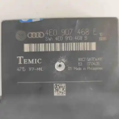 Gebrauchtes Autoersatzteil gateway-steuergerät zum audi a8 d3 4e2, 4e8 (2002-2010) oem-iam-referenzen 4e0907468,4e0910468,4715tf7-mnl  