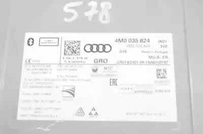 Автозапчастина б/у gps навігаційна система для audi a3 limousine 8vs, 8vm (2013-2020) посилання на oem iam 4m0035824  