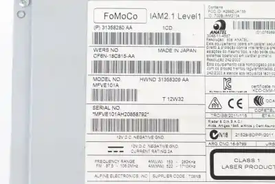 Second-hand car spare part gps navigation system for volvo v40 hatchback (2012-2019) oem iam references 31358280  