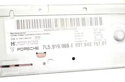 Автозапчастина б/у gps навігаційна система для porsche cayenne 9pa (2002-2010) посилання на oem iam 7l5919969e  