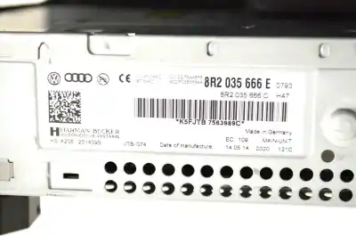 Pezzo di ricambio per auto di seconda mano sistema di navigazione gps per audi a4 8k2, b8 (2007-2015) riferimenti oem iam 8r2035666e,8r2035666c  