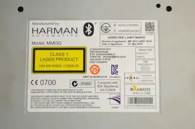 Pezzo di ricambio per auto di seconda mano sistema di navigazione gps per audi a4 8k2, b8 (2007-2015) riferimenti oem iam 8r2035666e,8r2035666c  