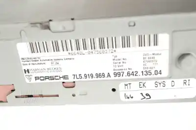 Автозапчасти б/у gps-навигационная система за porsche cayenne 9pa (2002-2010) ссылки oem iam 7l5919969a  