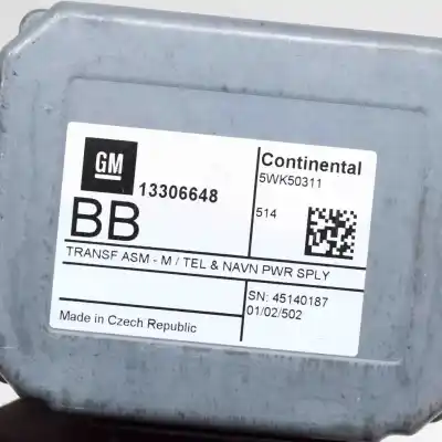 Peça sobressalente para automóvel em segunda mão módulo / sistema de navegação gps por opel mokka / mokka x (2012-..) off-road referências oem iam 13306648,5wk50311  