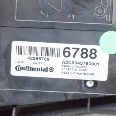 Автозапчастина б/у аудіо система / радіо cd для opel mokka / mokka x (2012-..) off-road посилання на oem iam 42356788a2c9943760001  