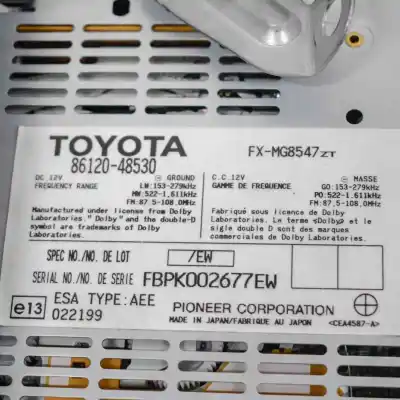 Peça sobressalente para automóvel em segunda mão sistema de áudio / rádio cd por lexus rx _u3_ (2003-2008) referências oem iam 86120-48530  