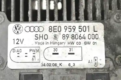 Piesă de schimb auto la mâna a doua unitate de control ventilator pentru audi a4 cabrio 8h7, b6, 8he, b7 (2002-2009) referințe oem iam 898064000,8e0959501l  