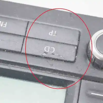 Second-hand car spare part audio system / radio cd for volkswagen passat variant b6 3c5 (2005-2011) estate oem iam references 7643223360,1k0035186p  