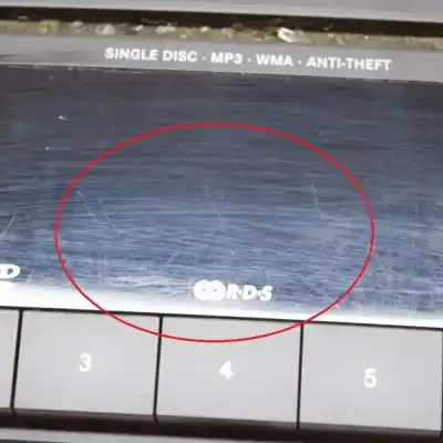 Peça sobressalente para automóvel em segunda mão sistema de áudio / rádio cd por dodge avenger (2007-2014) referências oem iam 05064927af  