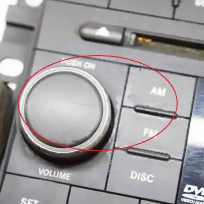 Peça sobressalente para automóvel em segunda mão sistema de áudio / rádio cd por dodge avenger (2007-2014) referências oem iam 05064927af  