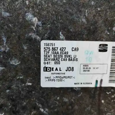 Peça sobressalente para automóvel em segunda mão revestimento esquerdo da bagageira por seat ateca kh7 (2016-..) off-road referências oem iam 575867427  