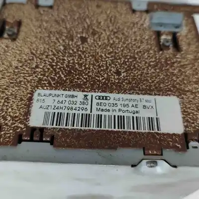 Piesă de schimb auto la mâna a doua sistem audio / cd radio casetofon pentru audi a4 cabrio 8h7, b6, 8he, b7 (2002-2009) referințe oem iam 8e0035195ae,7647032380  